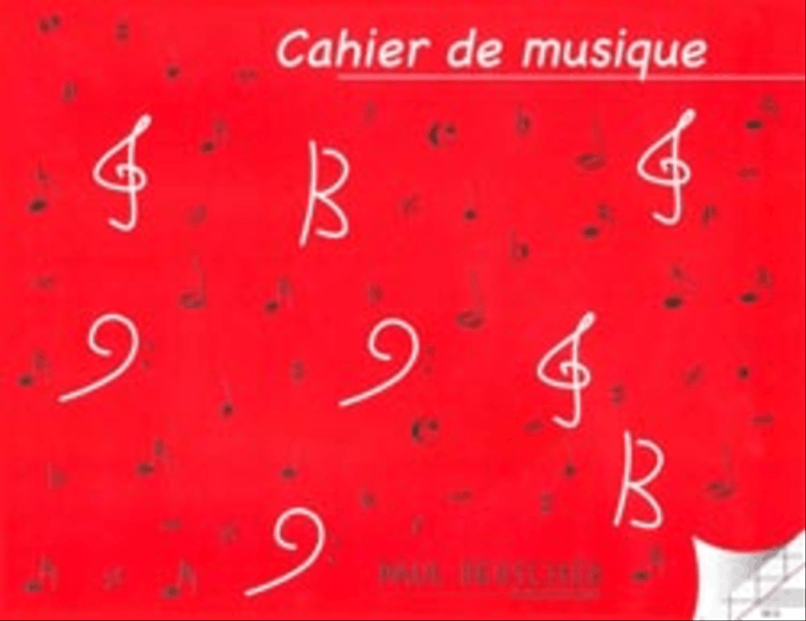Cahier De Musique 6 Portees Et Pages D'Ecriture Seyes Staff Paper scores gallery preview page 1