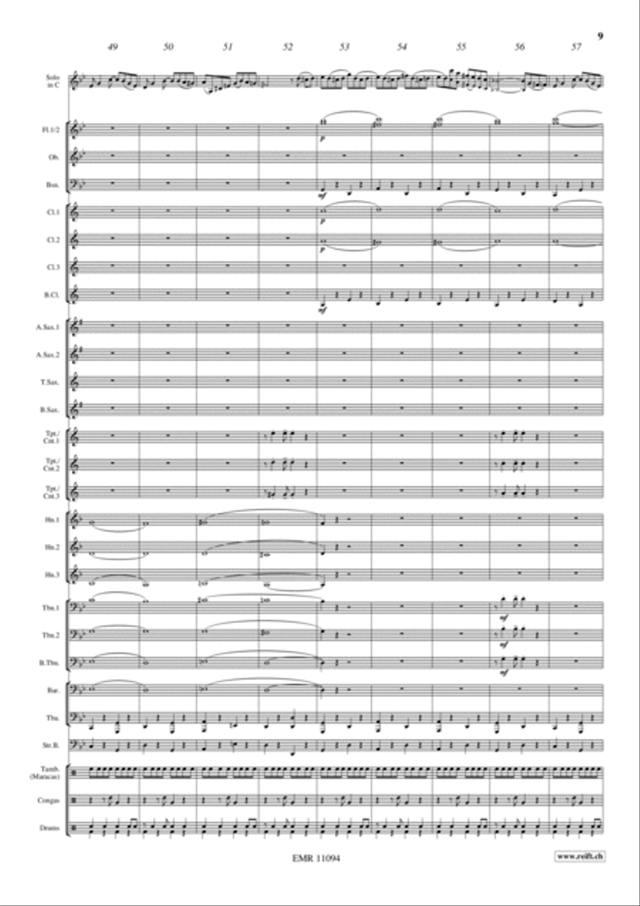 Tico-Tico Concert Band scores gallery preview page 10