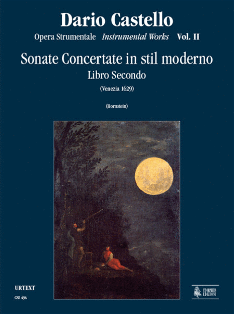 Instrumental Works - Vol. 2: Sonate concertate in stil moderno for one, two, three, four-parts and Continuo (Venezia, 1629) 4-Part scores gallery preview page 1