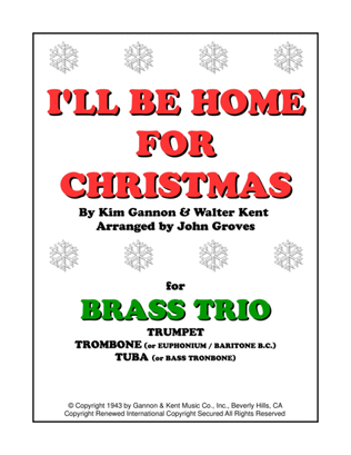 Book cover for I'll Be Home For Christmas