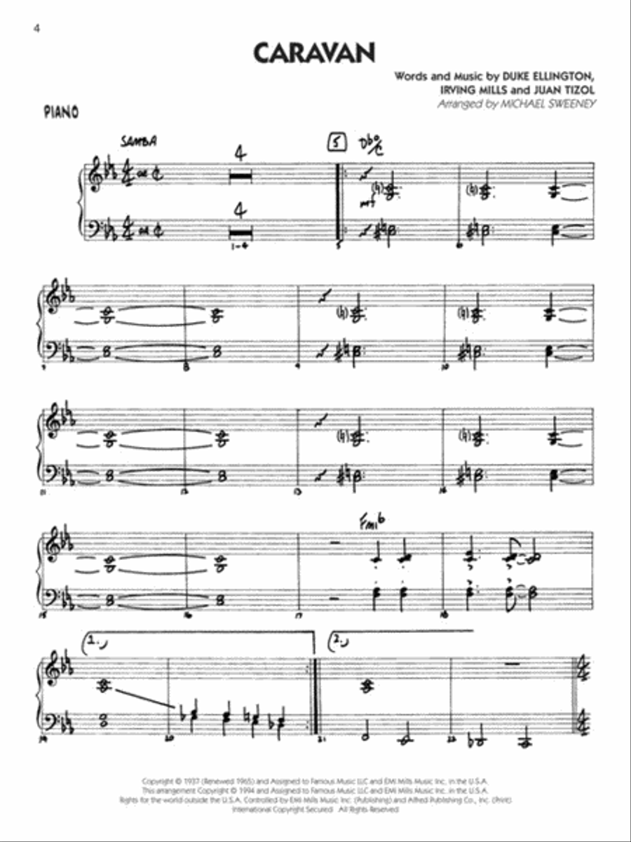 <br>Sheet music extract