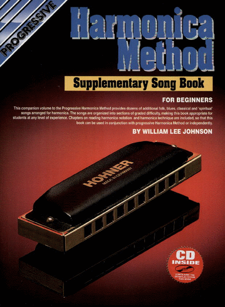 Progressive Harmonica Method Supplement Songbook (Book/CD)