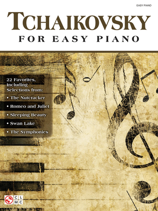 Book cover for Tchaikovsky for Easy Piano