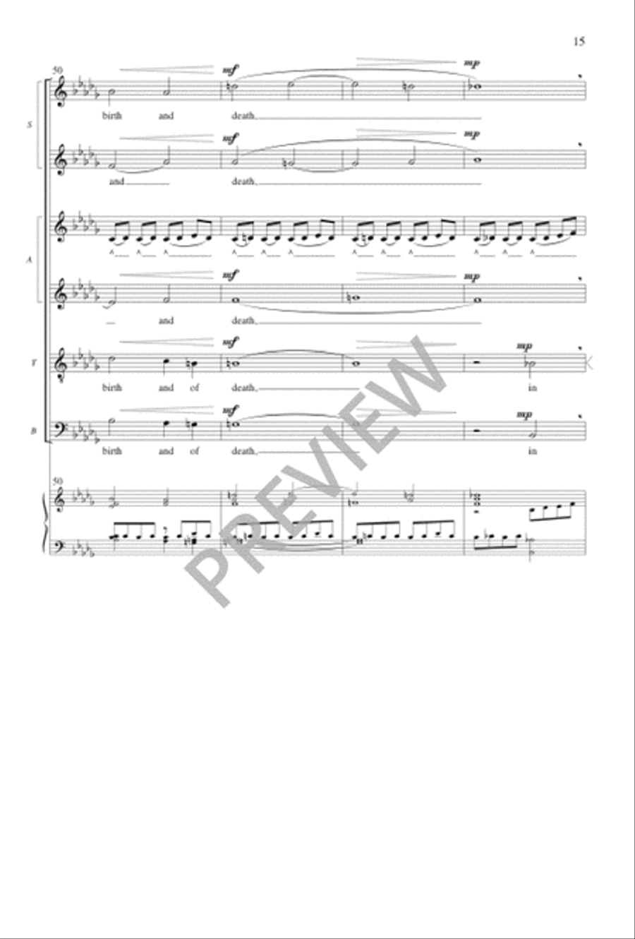 The Same Stream Divisi scores gallery preview page 16
