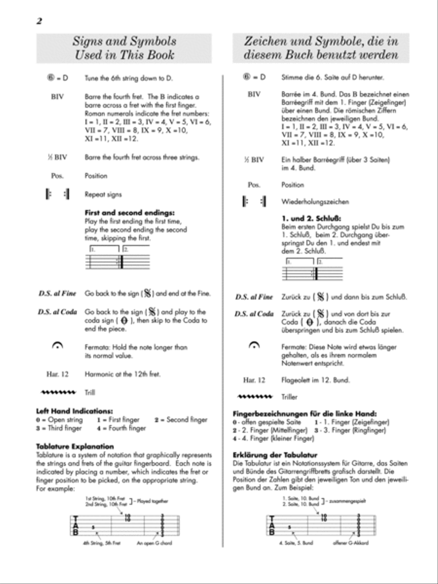 Nutcracker for Guitar In TAB Classical Guitar scores gallery preview page 3