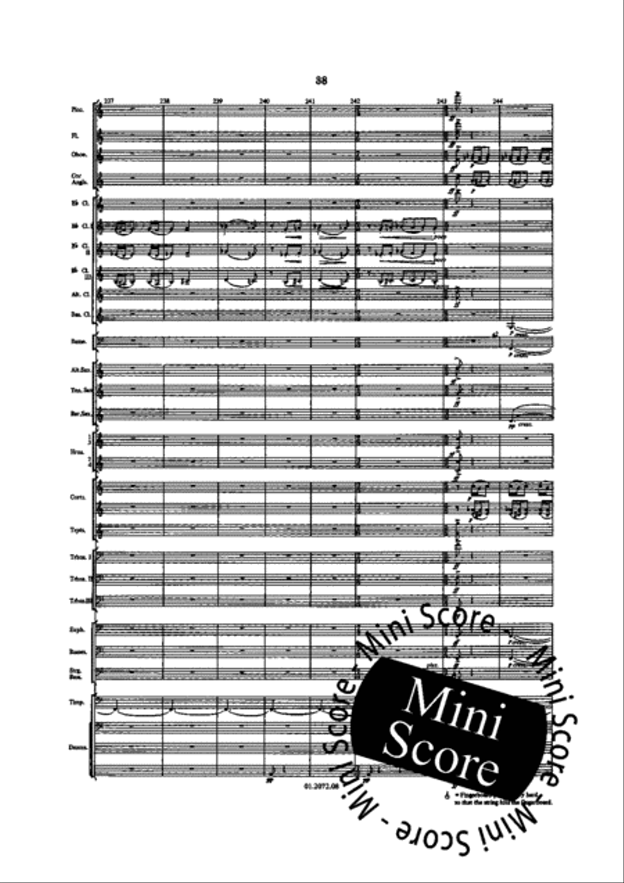 Atmospheres Concert Band scores gallery preview page 42