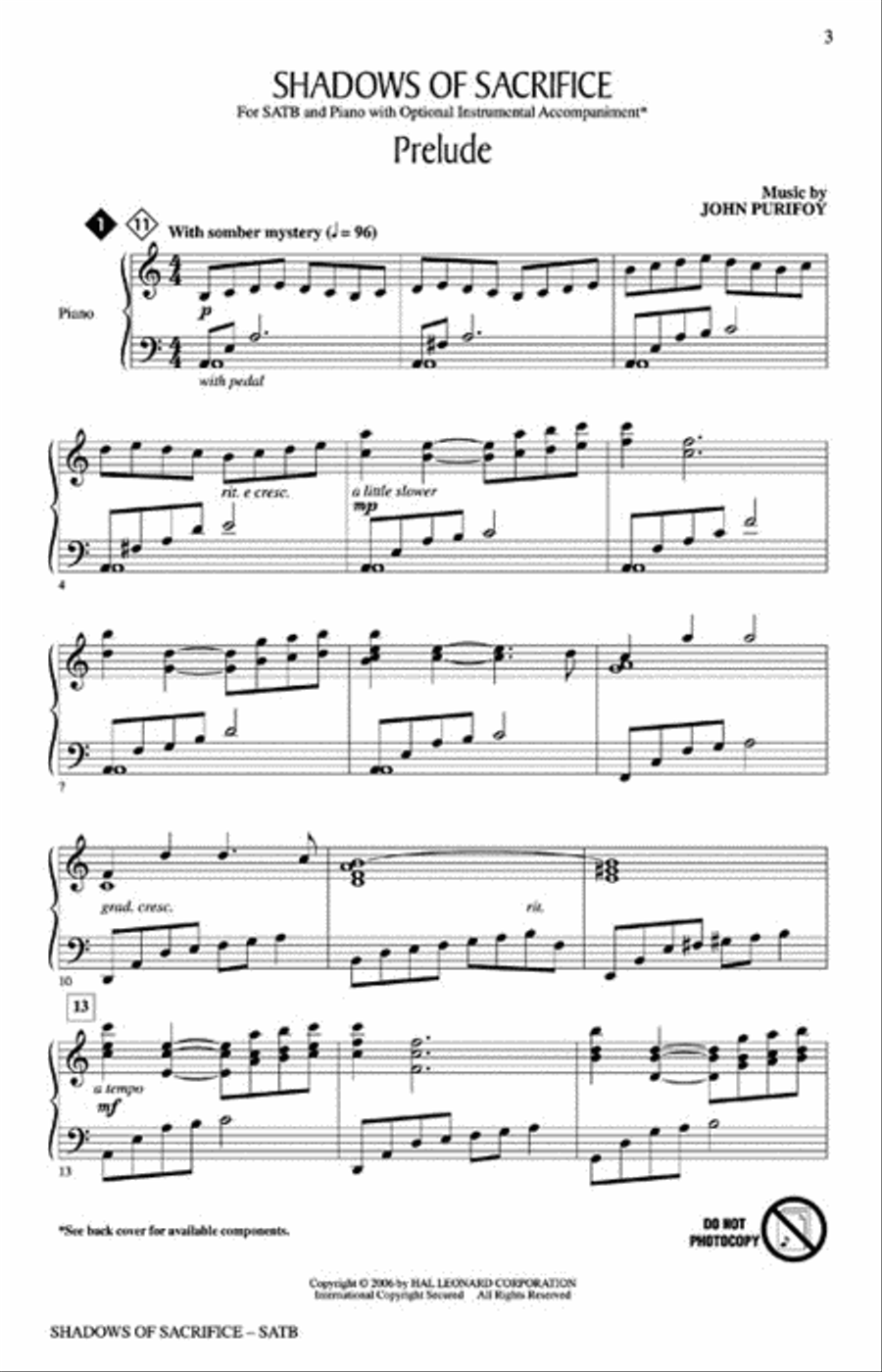 Shadows of Sacrifice Shadows of Sacrifice 4-Part scores gallery preview page 2