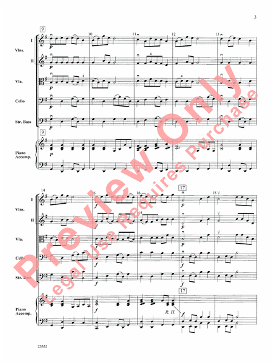 Scherzando Scherzando String Orchestra scores gallery preview page 4