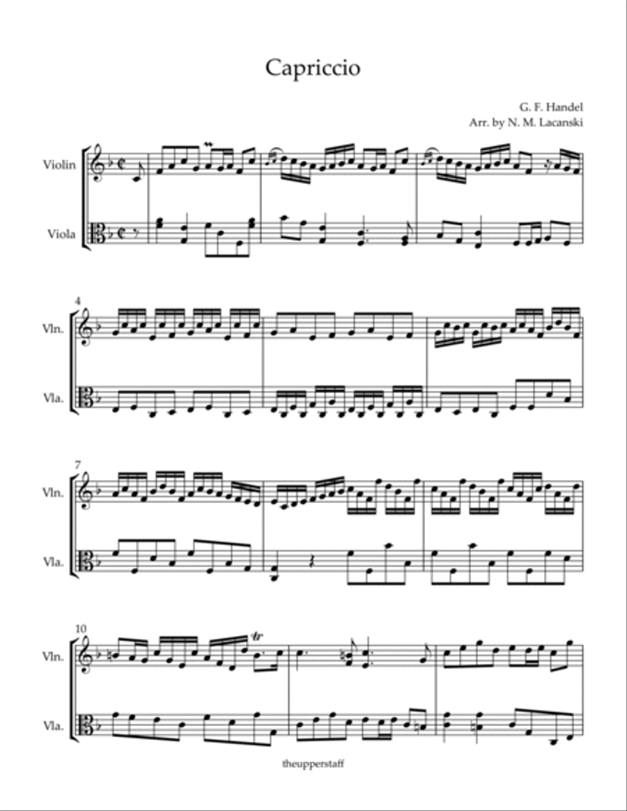 Capriccio Capriccio String Duet scores gallery preview page 2