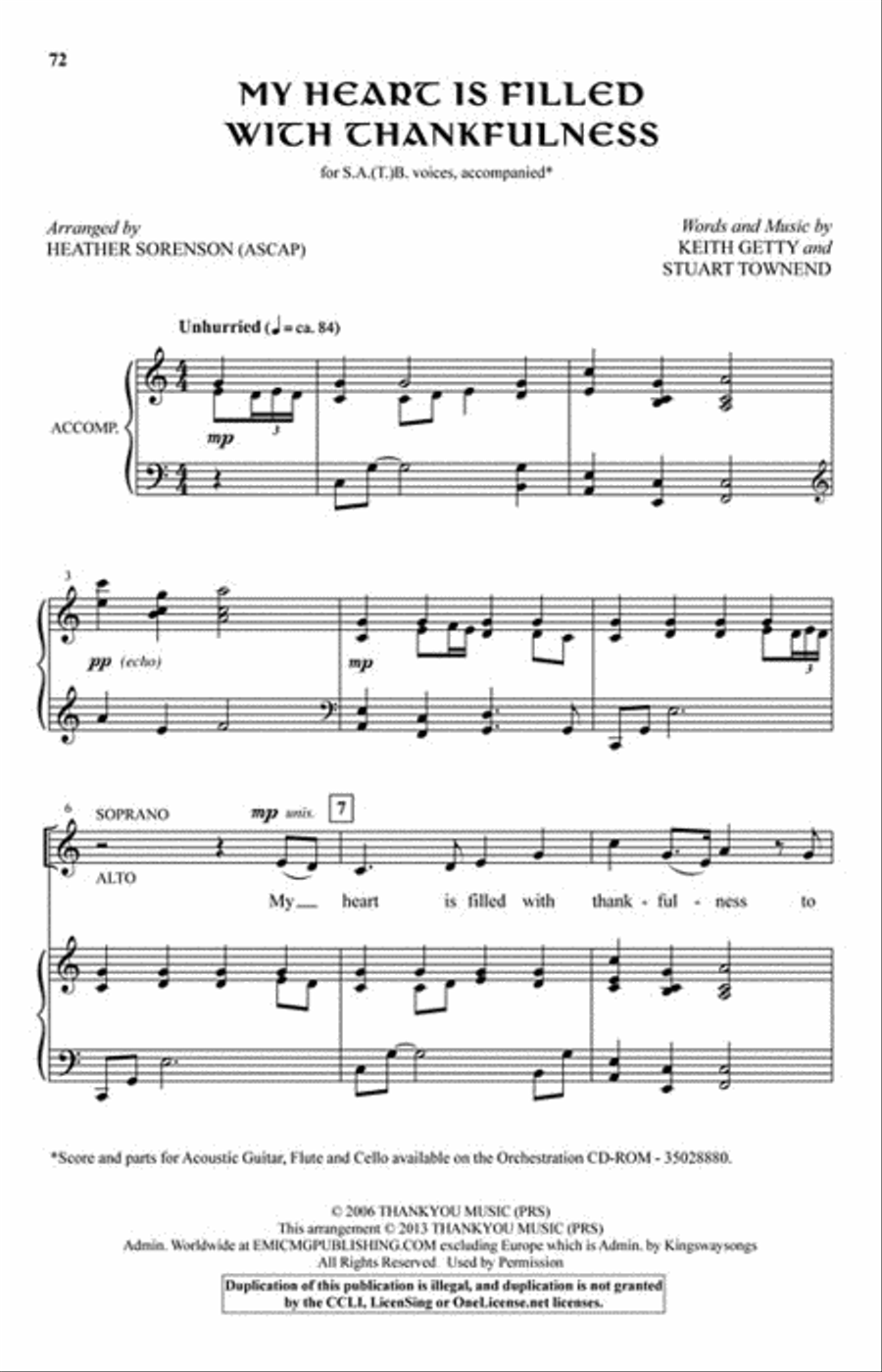 In Christ Alone In Christ Alone 3-Part scores gallery preview page 8