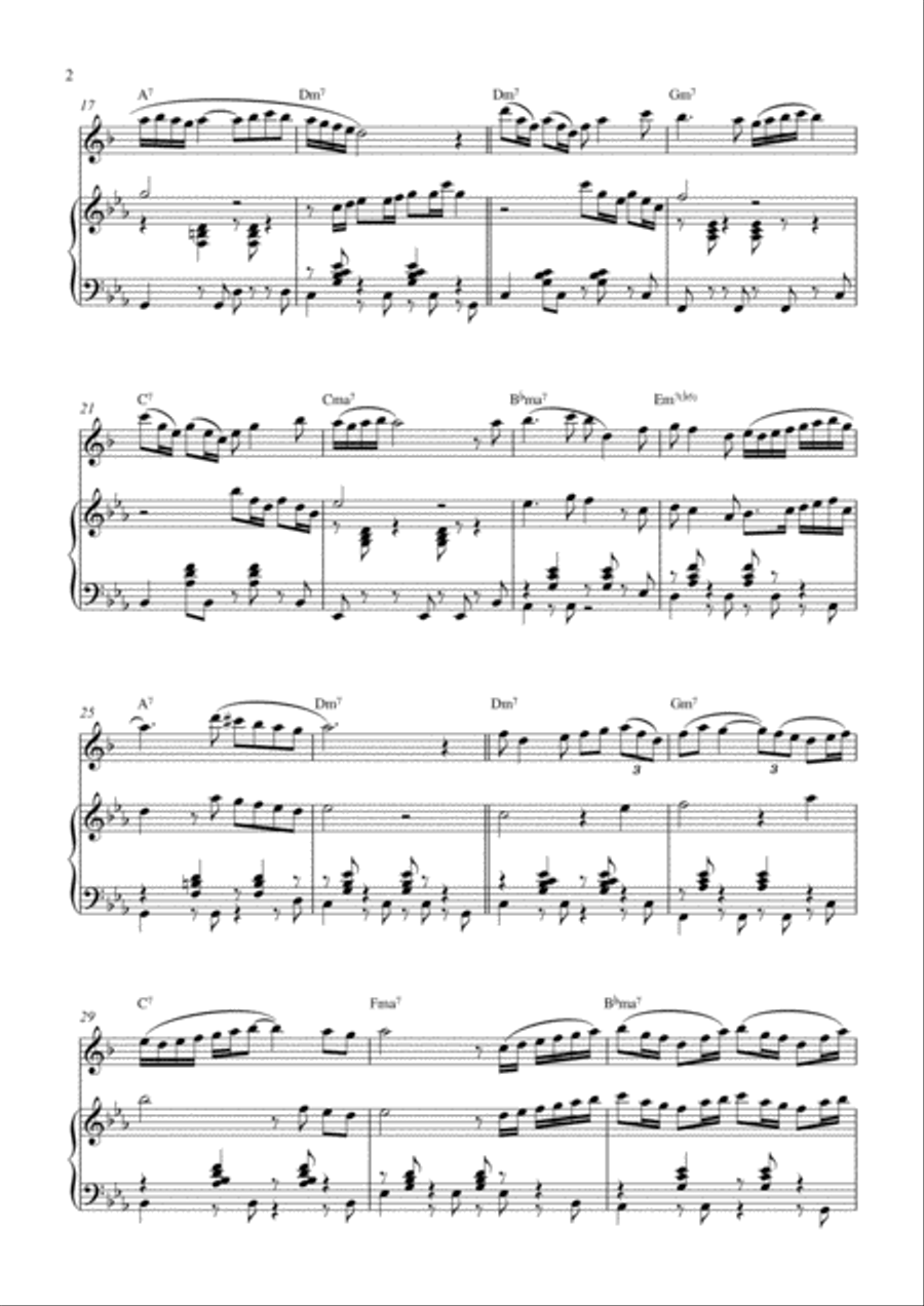 Shy Moon - Soprano Sax Soprano Saxophone scores gallery preview page 2