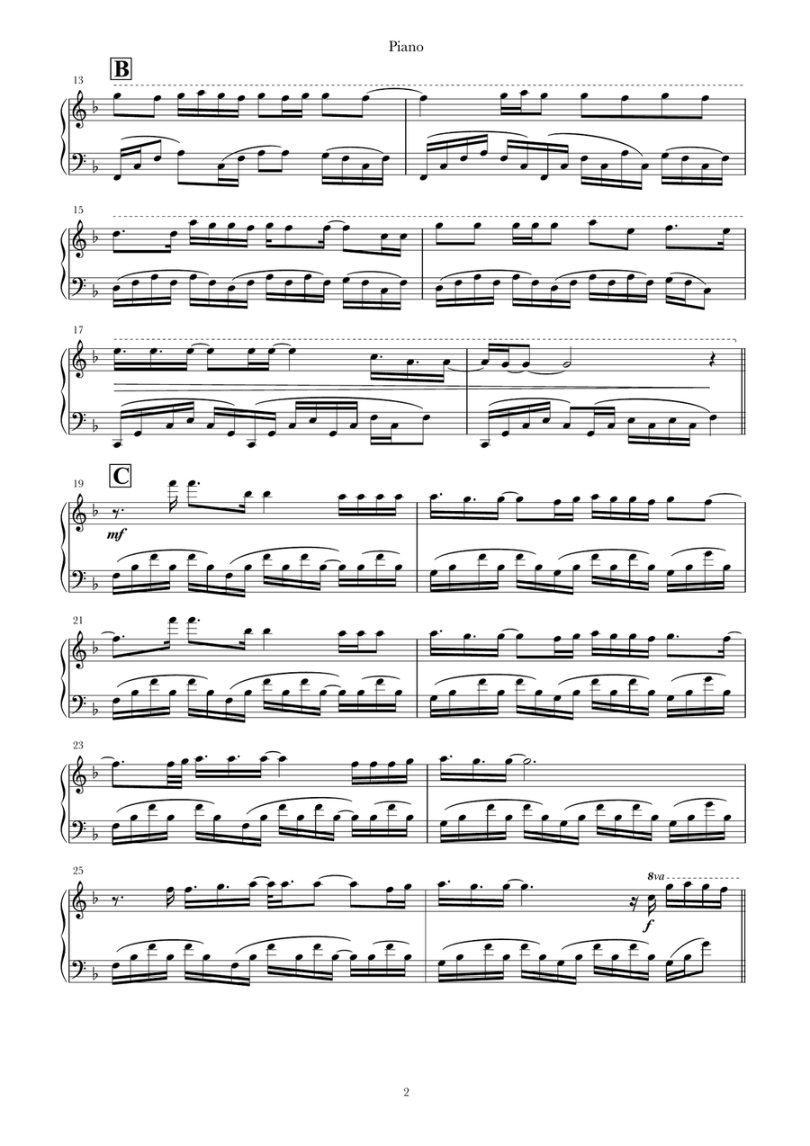 'tis The Damn Season 'tis The Damn Season Piano Solo scores gallery preview page 3