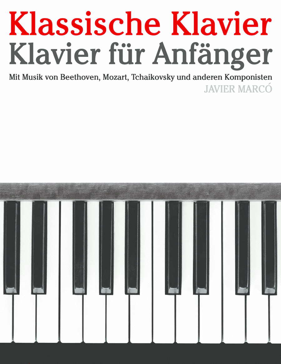 Klassische Klavier Easy Piano scores gallery preview page 1
