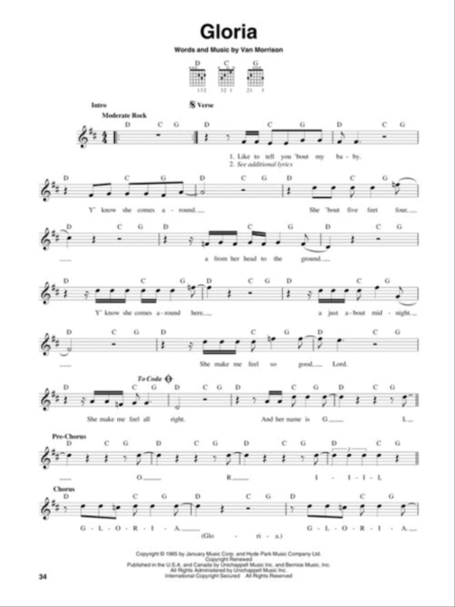 The Guitar Three-Chord Songbook Electric Guitar scores gallery preview page 6