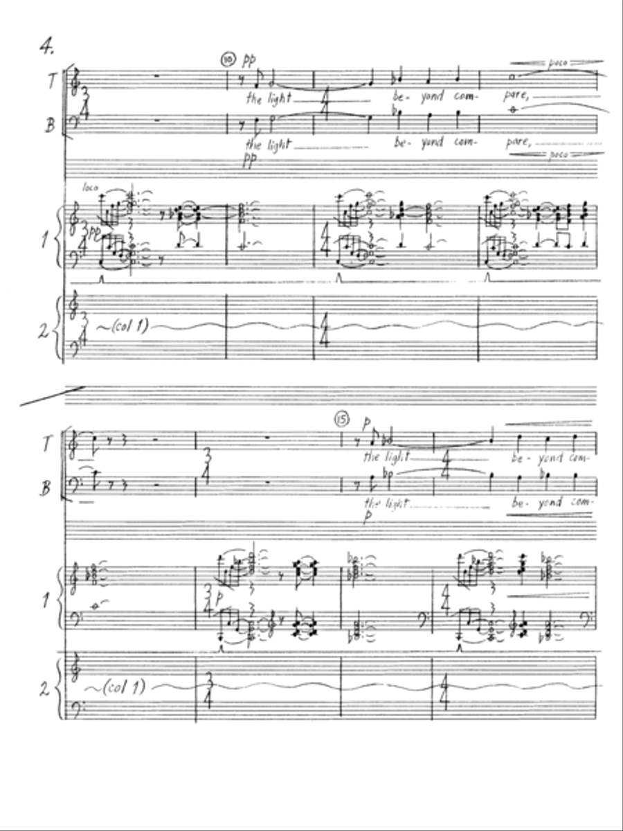 The Incomprehensible Light TTBB scores gallery preview page 20
