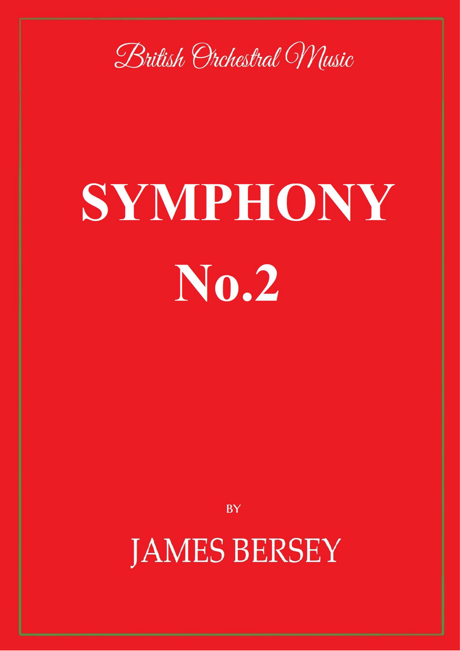 Symphony No.2 - full orchestral score Full Orchestra scores gallery preview page 1