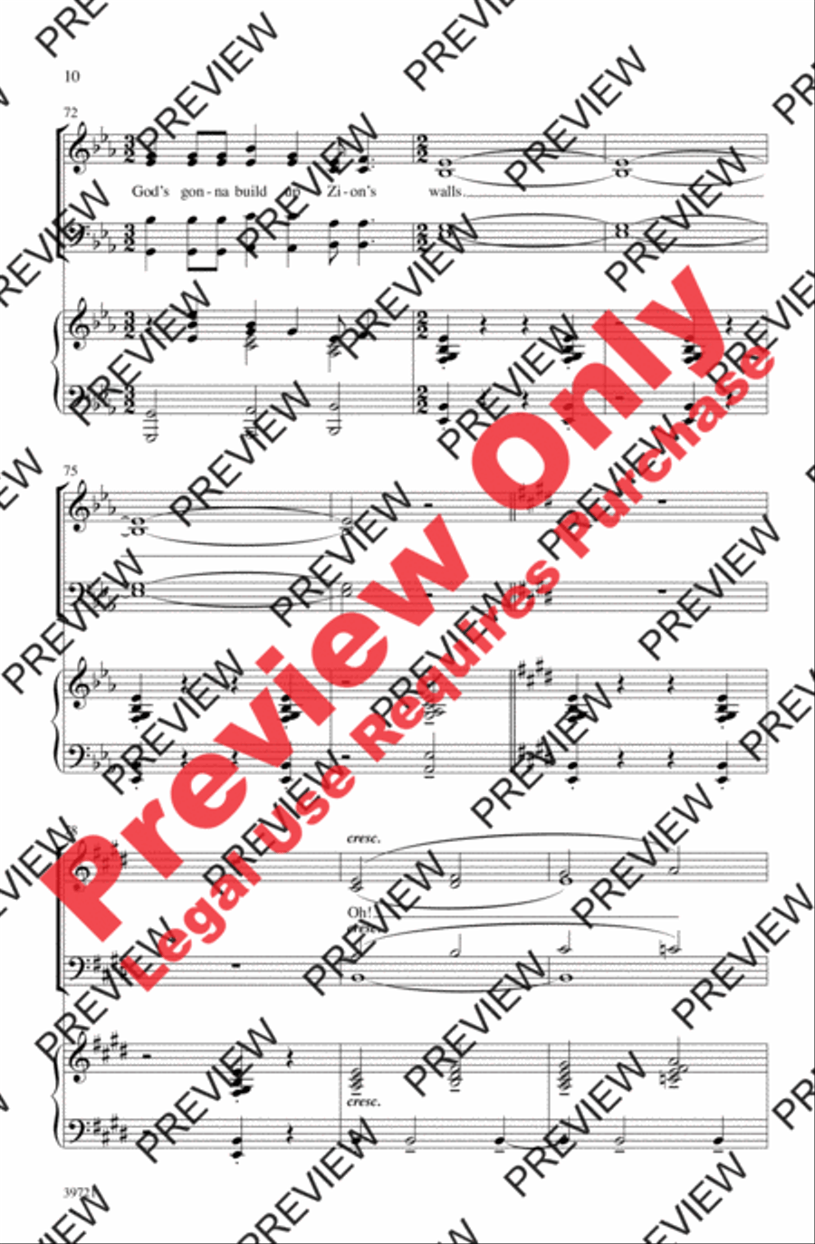 Great Day! Great Day! 4-Part scores gallery preview page 10