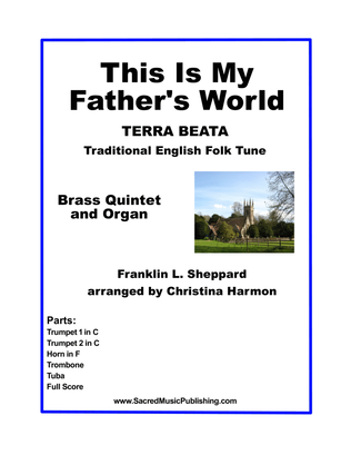 Book cover for This Is My Father's World – Brass Quintet and Organ