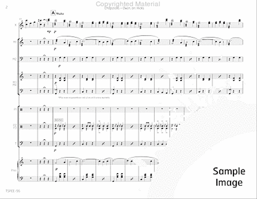 Chopsticks Percussion Ensemble scores gallery preview page 7