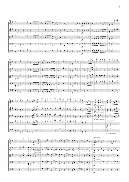 Sousa The Stars and Stripes Forever, for string quartet, ML034