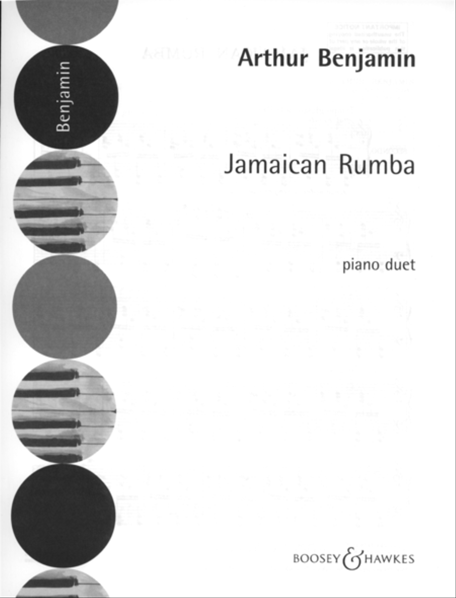 Jamaican Rumba 1 Piano, 4-Hands scores gallery preview page 1