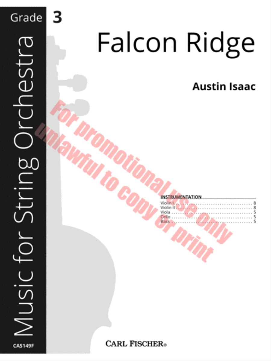 Falcon Ridge Orchestra scores gallery preview page 2