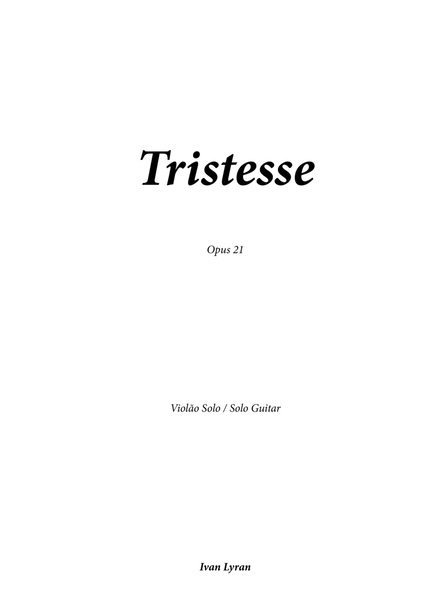 Tristesse Op.21 image number null
