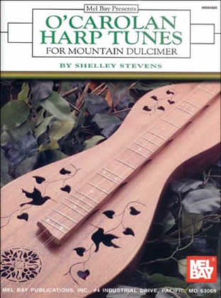 Book cover for O'Carolan Harp Tunes for Mountain Dulcimer