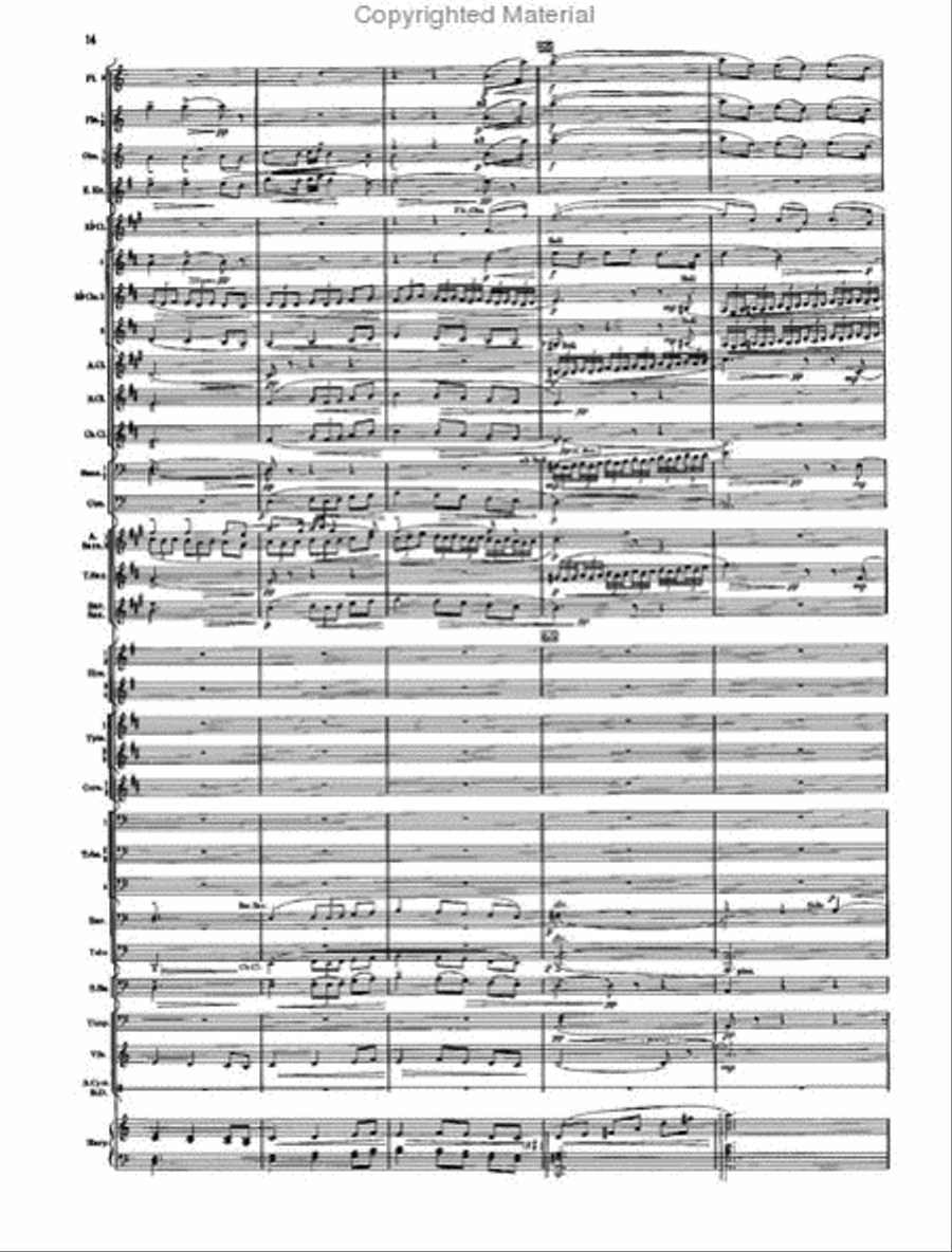 Armenian Dances, Part II Concert Band scores gallery preview page 12