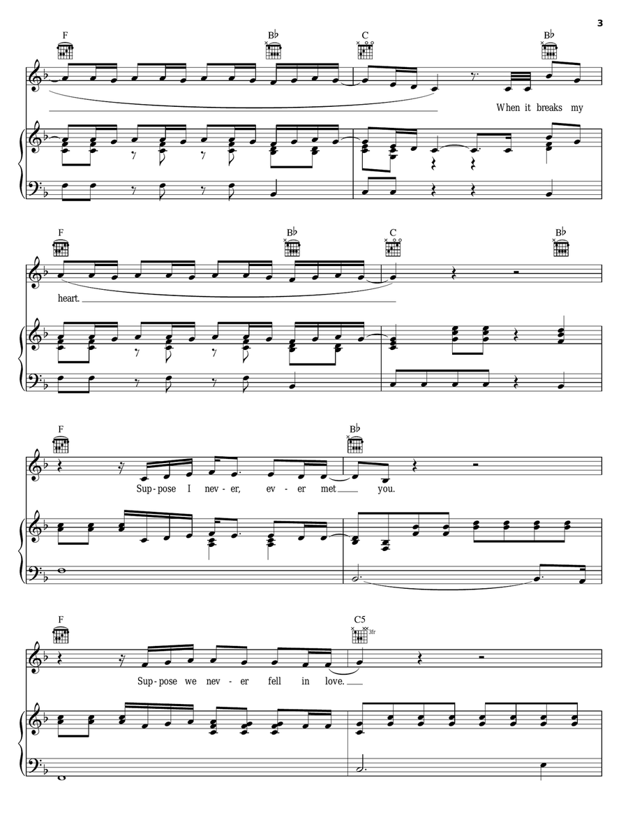 Fidelity Fidelity Piano, Vocal, Guitar scores gallery preview page 3