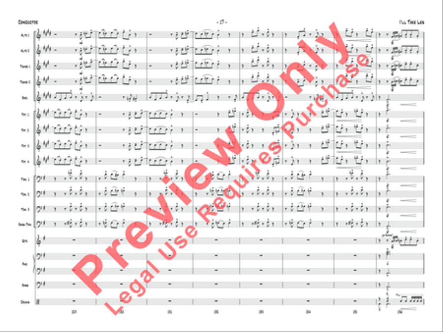 I'll Take Les Jazz Ensemble scores gallery preview page 18