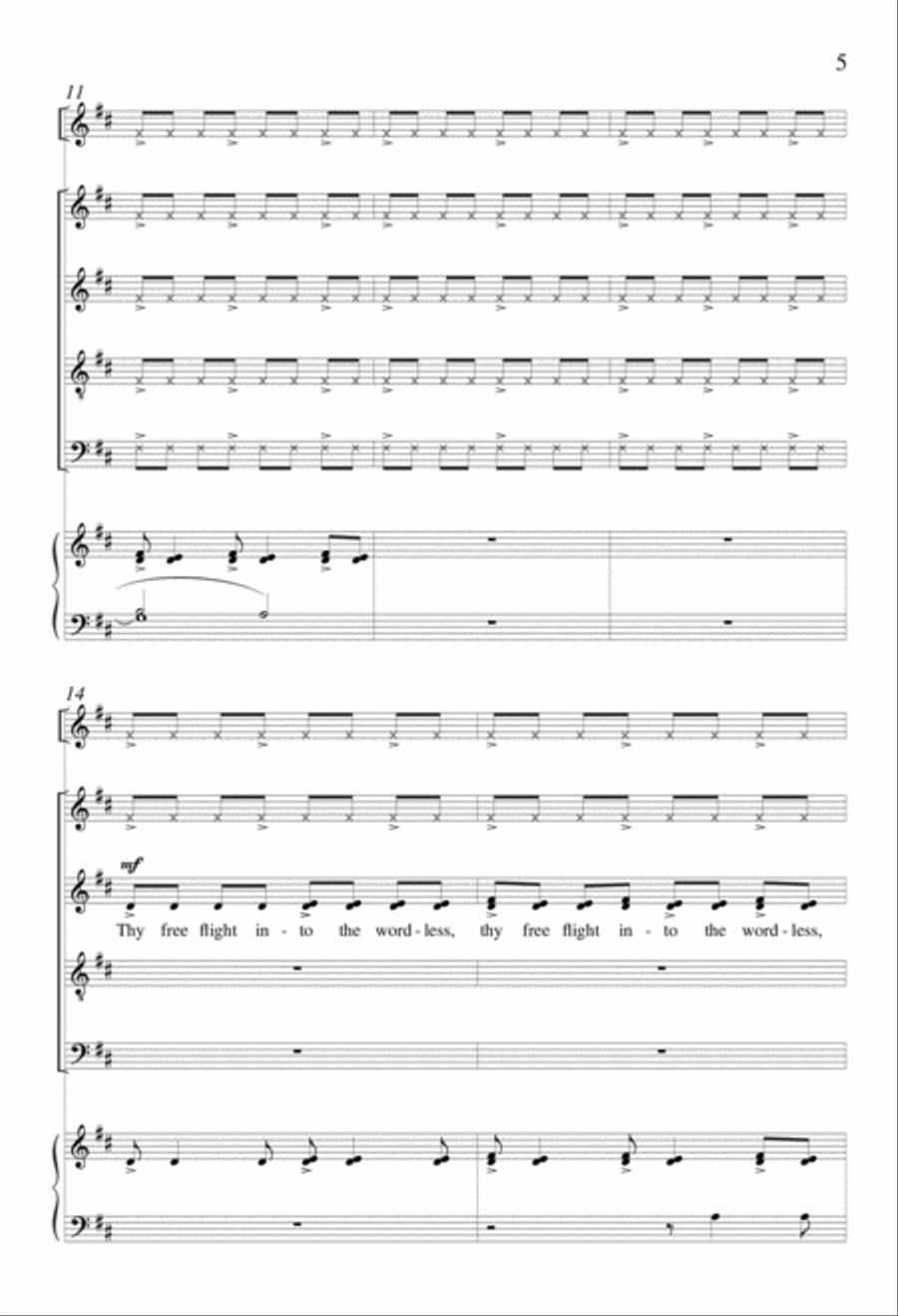 This Is Thy Hour Divisi scores gallery preview page 4