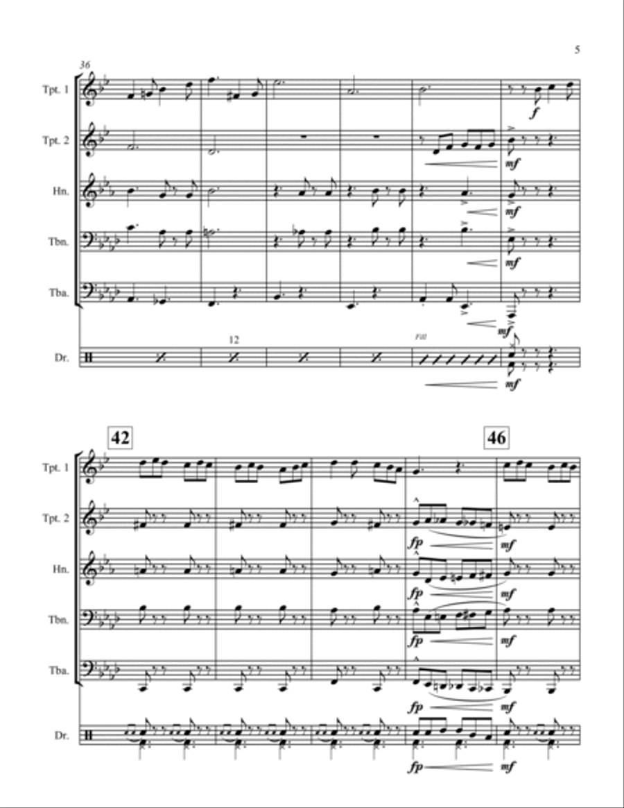 It's Beginning To Look Like Christmas Horn scores gallery preview page 6