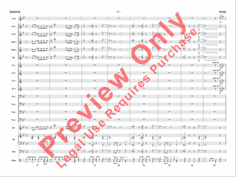 Sticks Jazz Ensemble scores gallery preview page 22