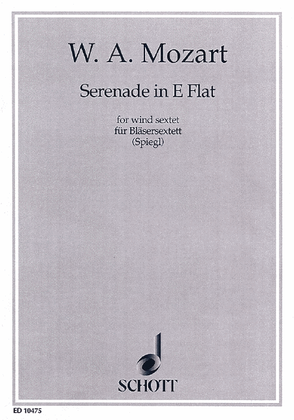 Serenade in E Flat Major K. 375