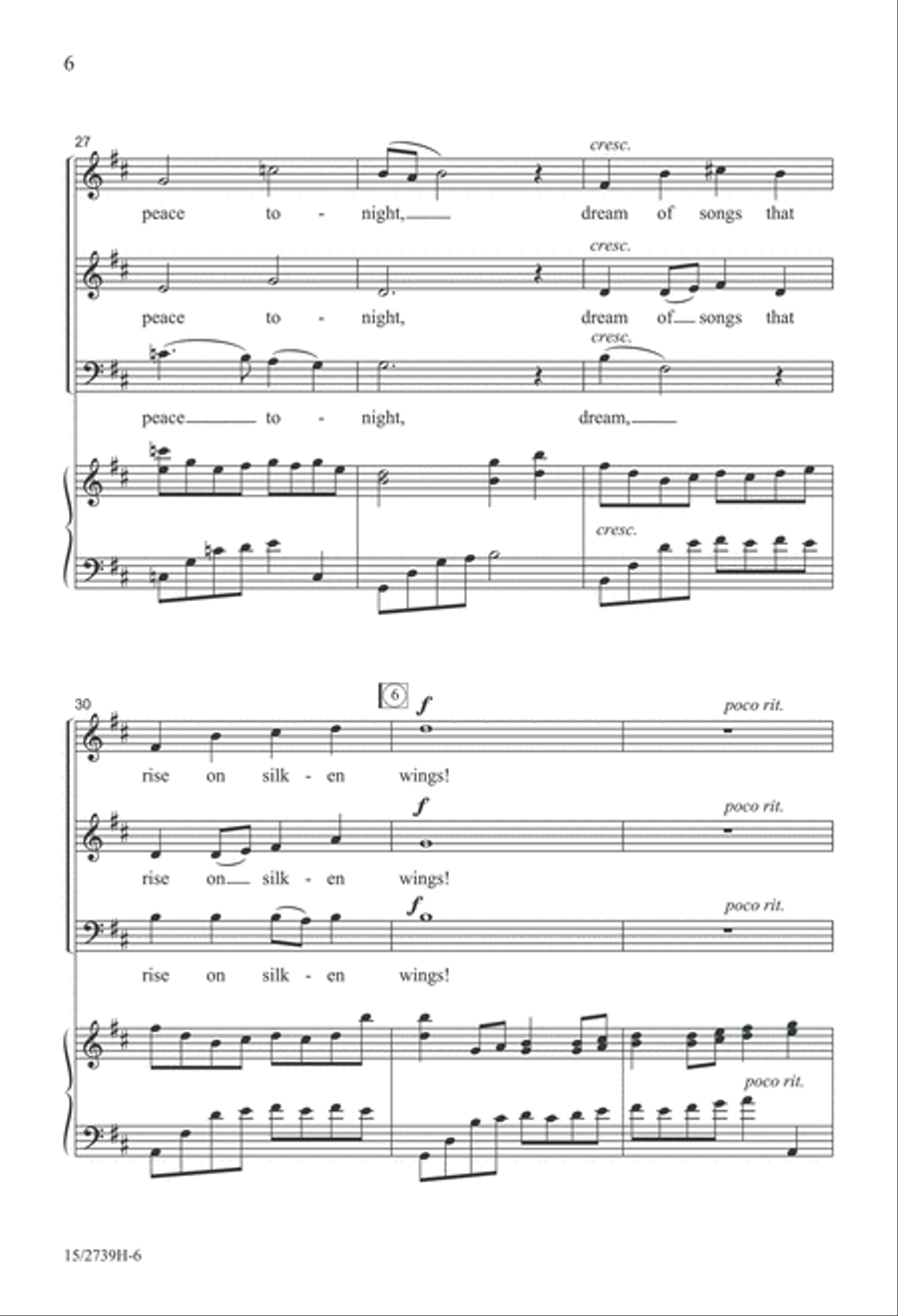 Beautiful December 3-Part scores gallery preview page 7