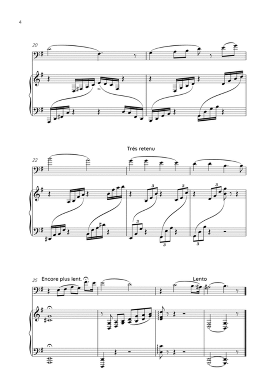 Three Hahn Songs for Trombone & Piano