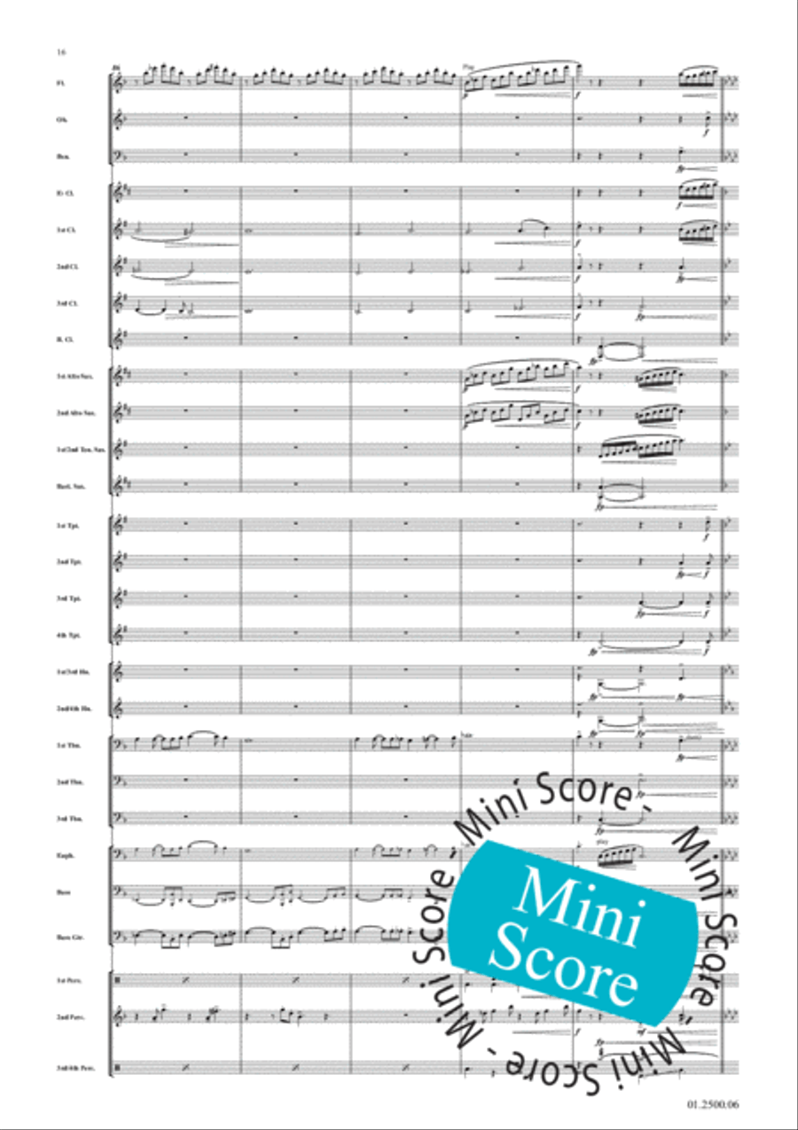 Greased Lightning Concert Band scores gallery preview page 20