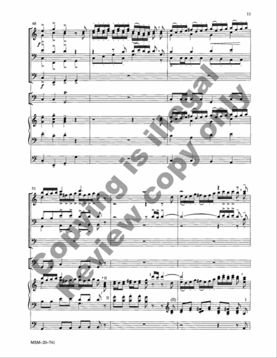 Praise the Lord: Music for a Festival Tuba scores gallery preview page 8