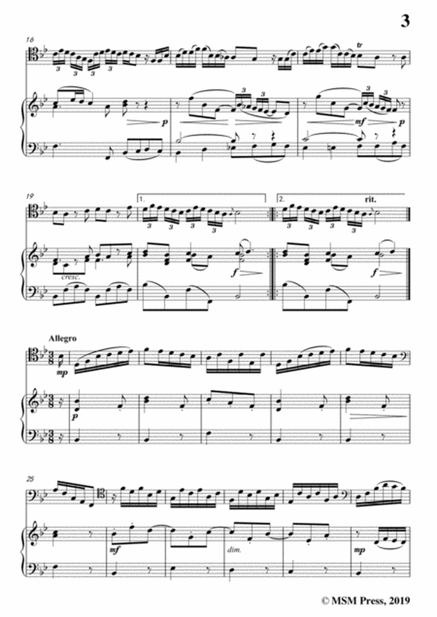 Vivaldi-Cello Sonata in B flat Major,Op.14 RV 47,from '6 Cello Sonatas,Le Clerc' image number null