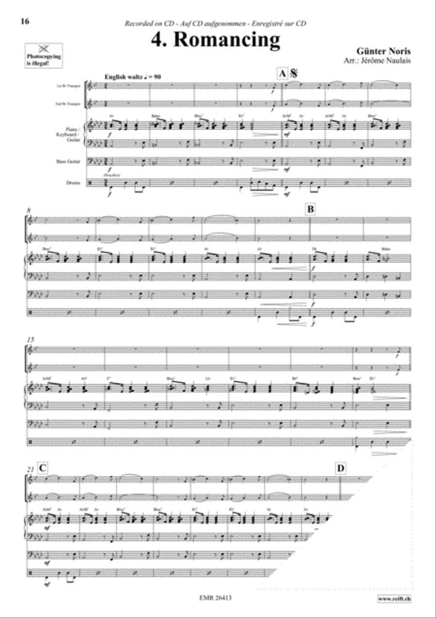 Let's Dance Volume 4 Trumpet Duet scores gallery preview page 6