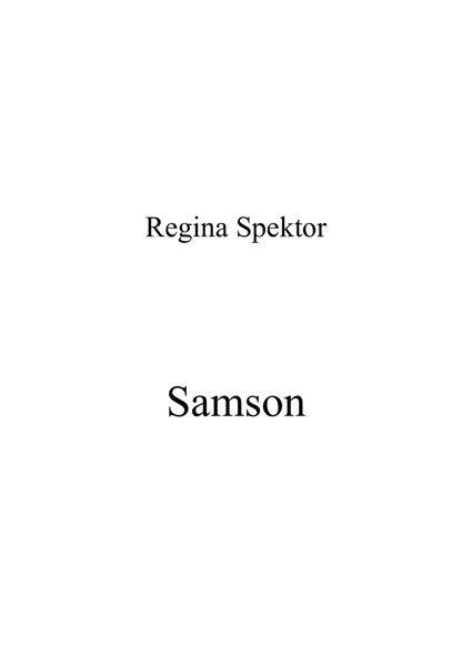 Samson image number null
