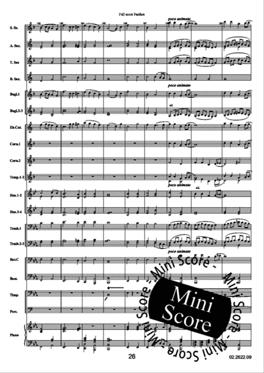 Reflections Over a Norwegian Fanfare Band scores gallery preview page 30