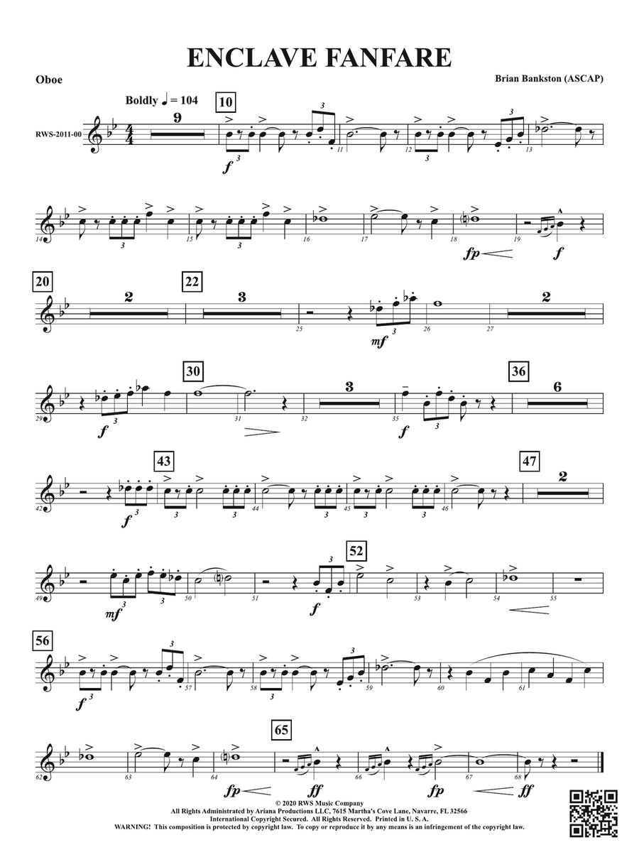 Enclave Fanfare: Oboe