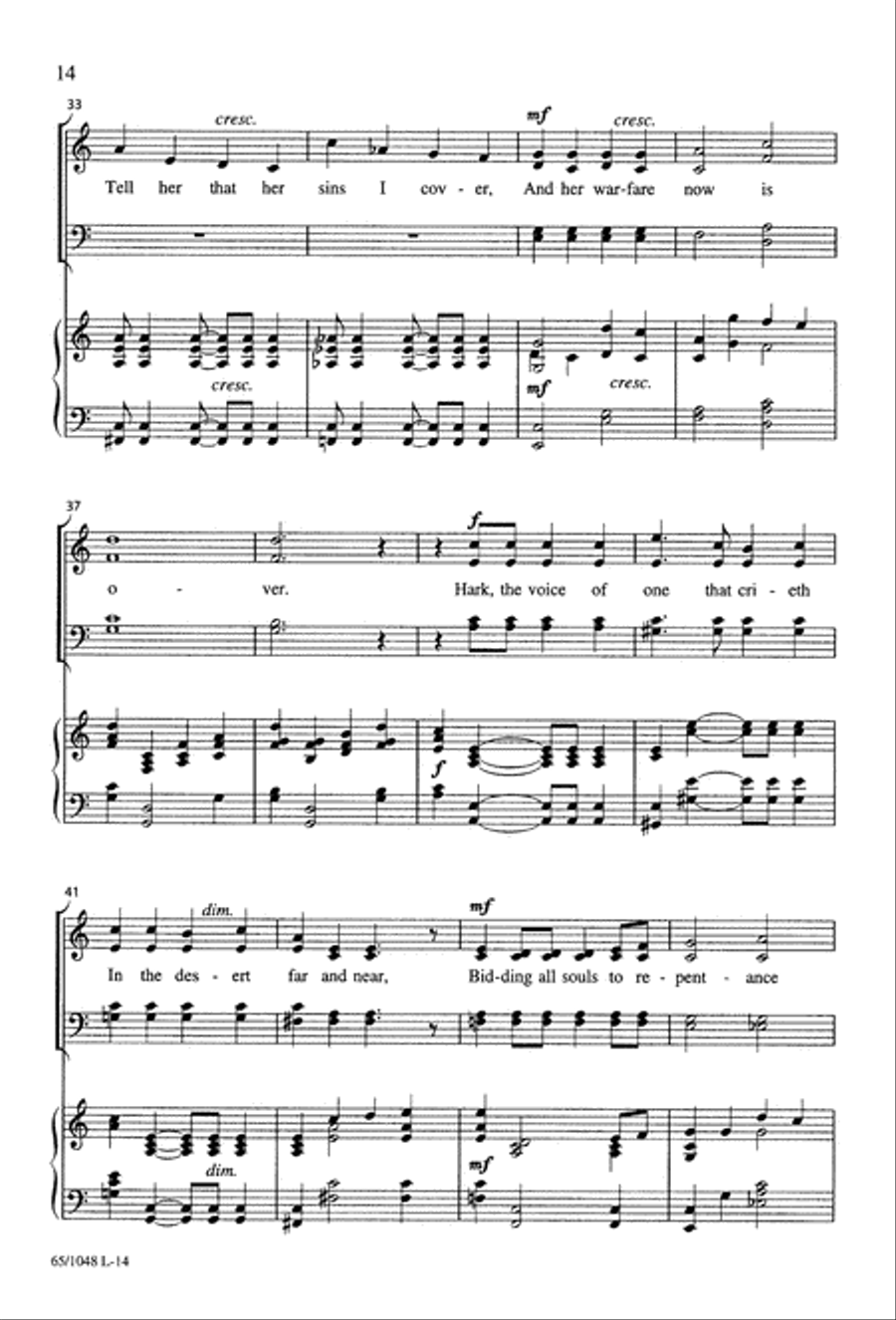 The Light of the World The Light of the World 4-Part scores gallery preview page 16