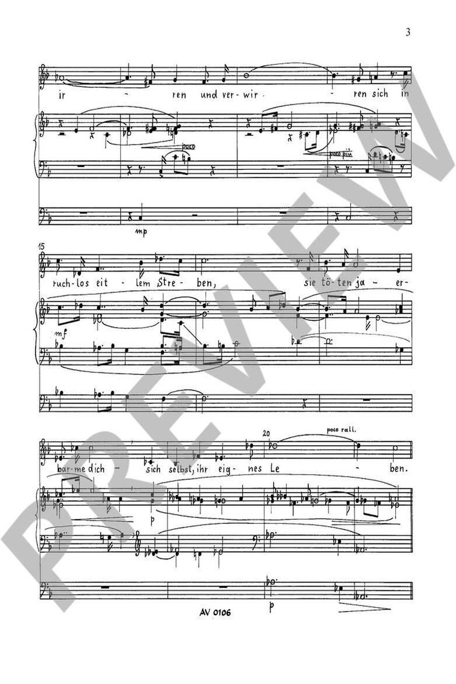 Erbarme Dich op. 11 Nr.13A Voice scores gallery preview page 2