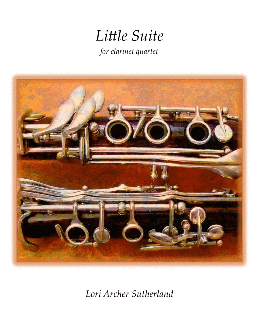 Little Suite for clarinet quartet Clarinet Quartet - Digital Sheet Music