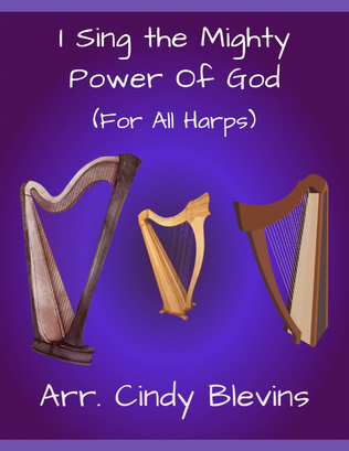 Book cover for I Sing The Mighty Power of God, for Lap Harp Solo