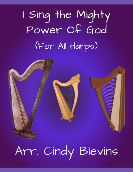 I Sing The Mighty Power of God, for Lap Harp Solo image number null