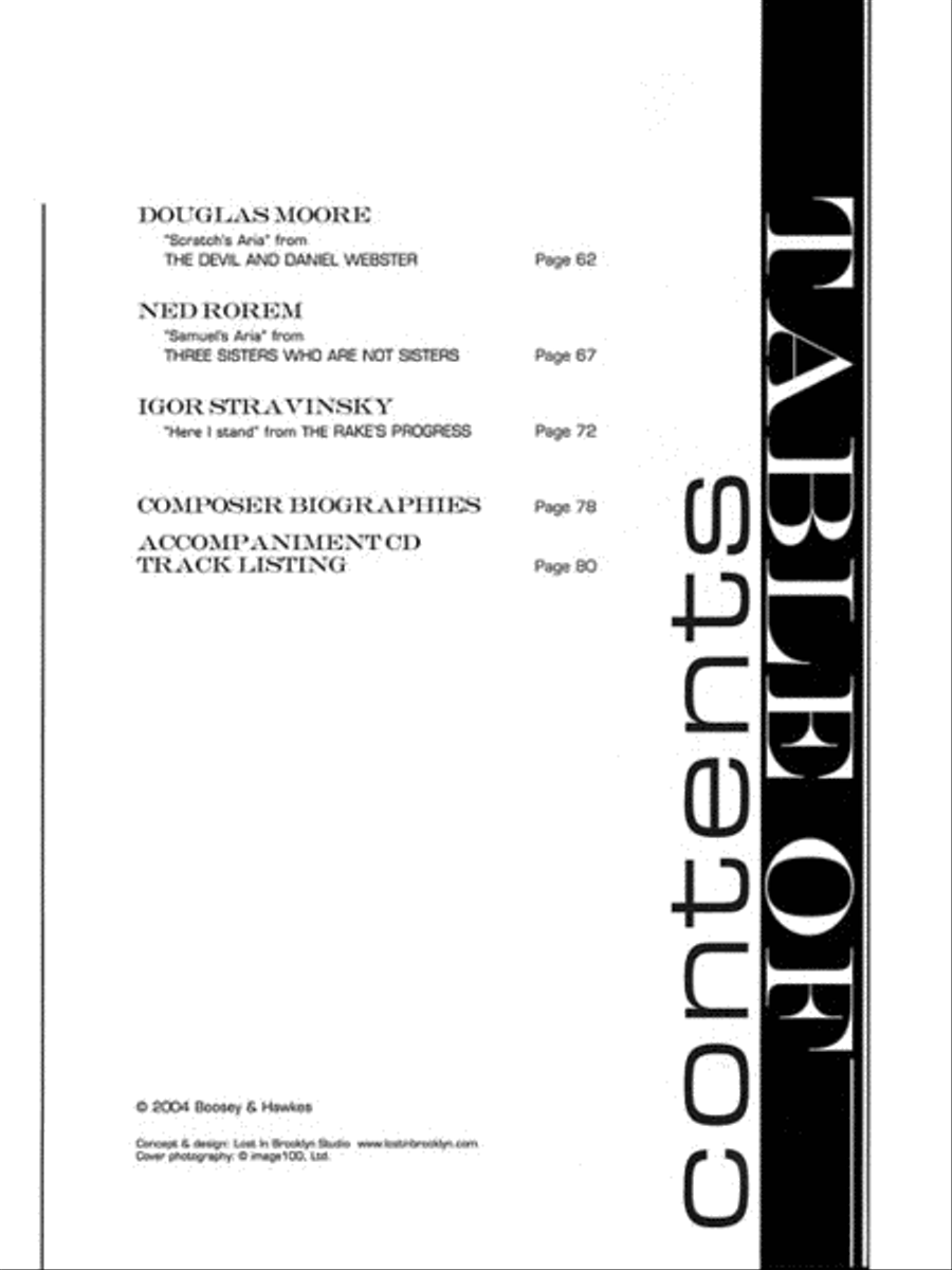 American Arias Voice Solo scores gallery preview page 4